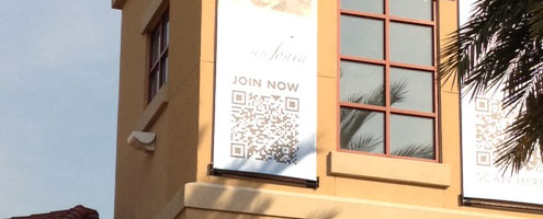 Destin Commons QR-Code Ads