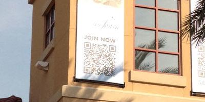 Destin Commons QR-Code Ads